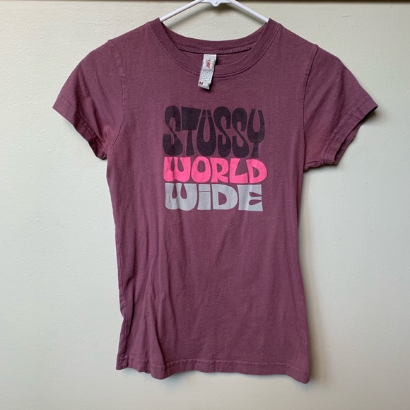 3 Pc Bundle Lot: Stussy Tees🗽🌎💀⬆️👑❤️🌿 - Picture 8 of 10